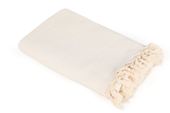 L'essentiel linge de maison Funda de sofá Ecru 170 x 230 cm
